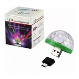 Luces Led Para Animar Fiestas Bola Usb Boliche Audioritmica