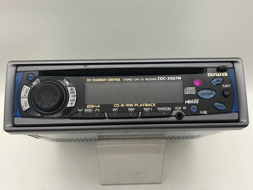 Rádio Toca Cd Aiwa Anos 2000 Com Controle De Volante Sem Uso