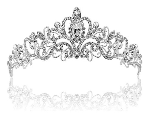 Coronas De Tiara De Cristal For Mujeres Y Nias, Elegant [u]