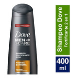 Dove Men Care Shampoo Fortificante 2en1 Fuerza Extrema 400ml