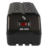 Regulador De Voltaje 1400 Va Color Negro