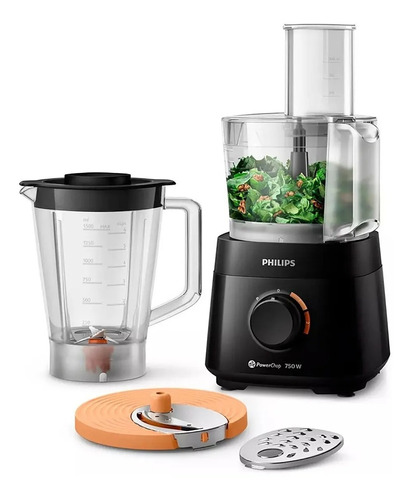 Procesadora De Alimentos Philips Hr7301/90 4 Accesorios Cuot