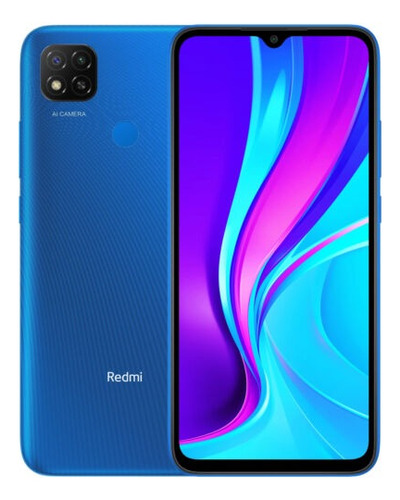 Telefone Celular Xiaomi Redmi 9c 64 Gb 3gb Ram Seminovo Azul