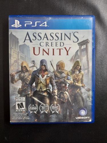 Juego Ps4 Físico Assassin's Creed Unity