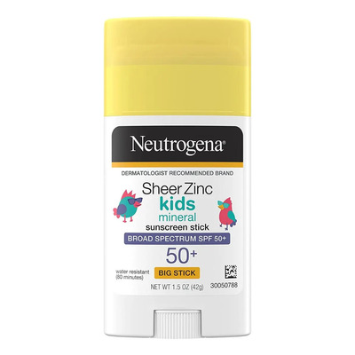 Neutrogena Sheer Zinc Kids Mineral Stick Protector solar 50+ | Envío gratis