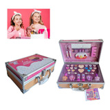 Kit De Belleza Infantil Maleta Maquillaje Y Set Esmaltes 