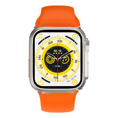 Reloj Inteligente 2 En 1 I8 Ultra Con Bluetooth Y Audífonos Inalámbricos