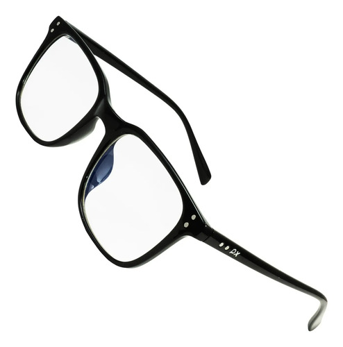 Lentes De Lectura Negros Computadora Vista Cansada Tr90 | Meses sin interés