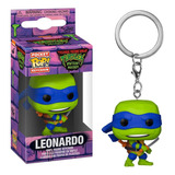 Funko Pocket Pop Leonardo Llavero Original Tortugas Ninja