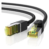 Cable De Red Ugreen Cat 7 Diseño Redondo Trenzado De 1 M