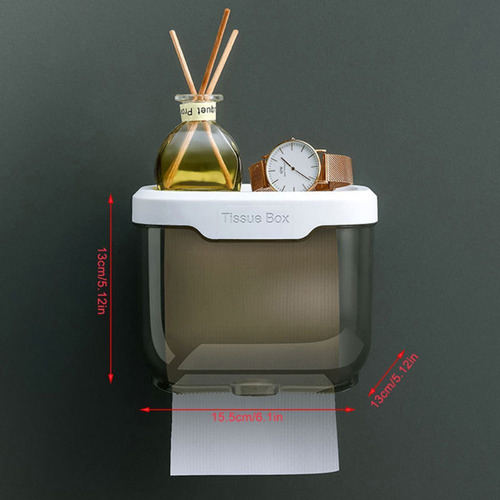 Soporte Para Papel Higiénico, Estante De Plástico Para Almac