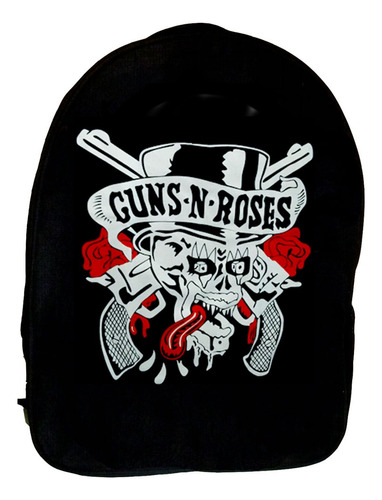 Mochila Guns N Roses Ref= 480 - Costura Reforçada