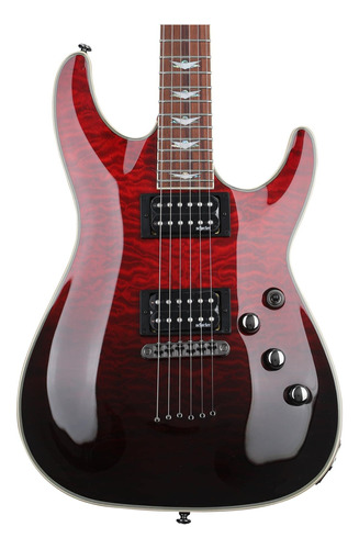 Schecter Guitarra Eléctrica Omen Extreme-6 - Rojo Sangre