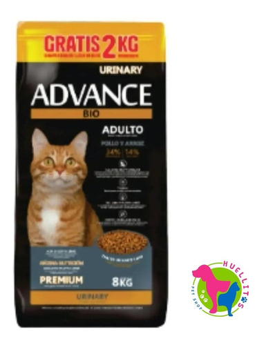 Advance Bio Gato Urinary X8kg- E/g Z/o Huellitas Pet Shop