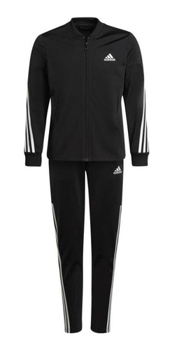 Conjunto Buzo Infantil adidas Aeroready Negro