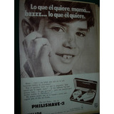 Publicidad Clipping Maquina Afeitar Philishave Philips Padre