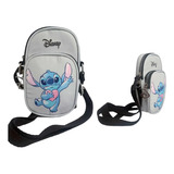 Porta Celular Stitch Cartera Bandolera Clandy Sharif Express