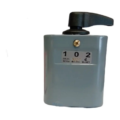 Llave Inversor De Marcha Trifasico 20a Elibet Caja Chapa