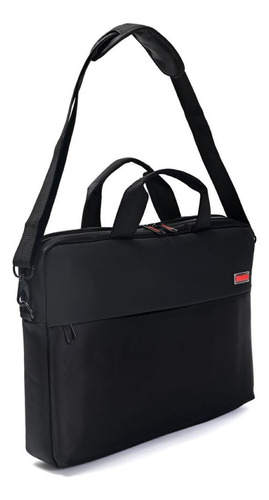 Maletin Morral Wanderlust 33857 Bolso Portanotebook Trolley Color Negro Diseño De La Tela Liso