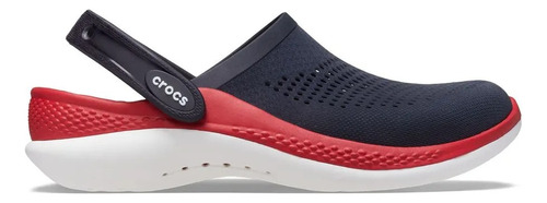 Crocs Literide 360 Clog Azul Y Rojo Original 206708-4cc