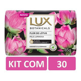 Kit Com 30 Sabonetes Em Barra Lux Flor De Lótus 85g