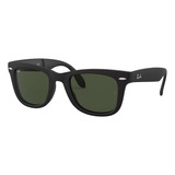 Ray Ban Rb4105 601 Wayfarer Folding Negro G-15