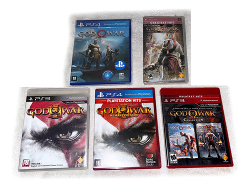 God Of War Coleção 2 Lacrados 2018 Chains Of Olympus Psp Ps4