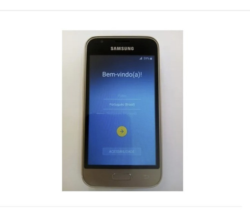 Samsung Galaxy J1 Mini 8 Gb Dourado Funcionando Todo 100%