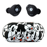 Disney Mickey Mouse - Auriculares Bluetooth Con Funda De