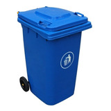 Contenedor Basura 360 Lts Azul