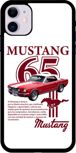 Funda Para Celular Diseño Auto Coche Ford Mustang 65 #2