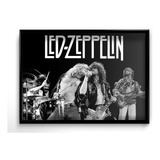 Cuadro Led Zeppelin M5 35x50 (marco + Lámina + Vidrio)