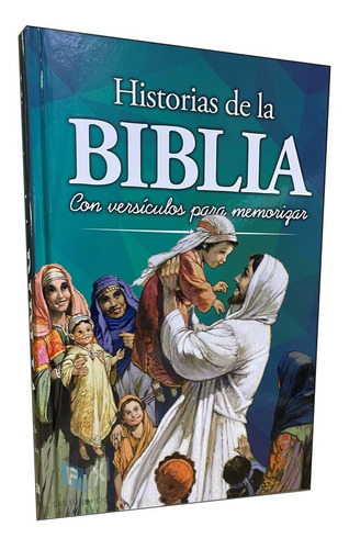 Libro Historias De La Biblia: Con Versículos Para Memorizar