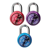 Candado De Combinacion Master Lock 3 Candados Interiores