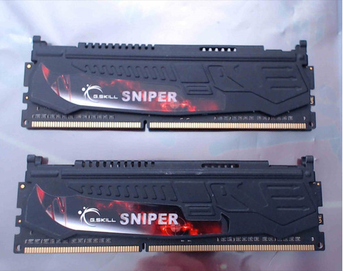 Memoria Ram 8gb (2x4gb) Ddr3 Sniper G.skill