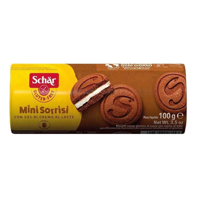 Galletita Schär Mini Sorrisi Rellenas Sin Gluten X 100 Grs. | MercadoLibre