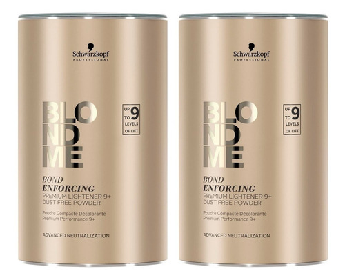 Kit Polvo Decolorante Blondme 450g Bond Enforcing 2 Unidades