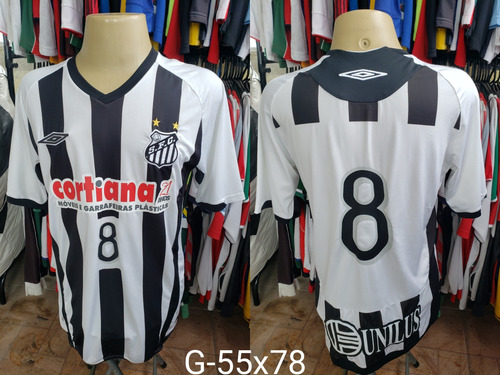 Camisa Santos Futsal De Jogo 2009 Umbro #reserva #8