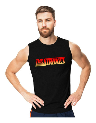 The Strokes Retro Vintage Playera Sin Mangas Tank Top Gym 