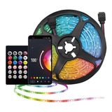 Luces Led 5050 Rgb De 5 Metros Con App Controladora