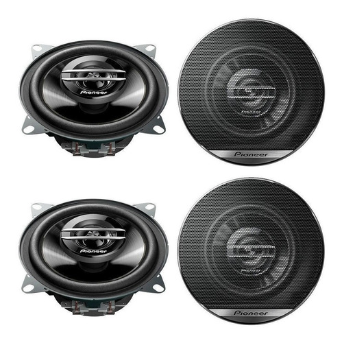 Kit 4 Alto Falantes Pioneer 4'' Fullrange Ts-g1020f 120w Rms