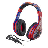 Audífonos Spider Man Para Niños, Diadema Ajustable, Sonido E