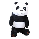 Oso Panda Sentado Escandaloso Peluche Ultrasuave X 1,80 Mt