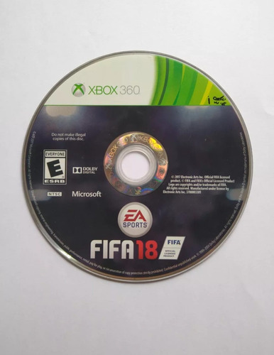 Fifa 18 Xbox 360