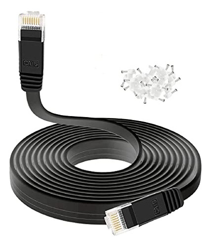 Cable Ethernet Hepuhto Cat6 De 25 Pies  Largo Para Internet