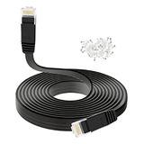 Cable Ethernet Hepuhto Cat6 De 25 Pies  Largo Para Internet