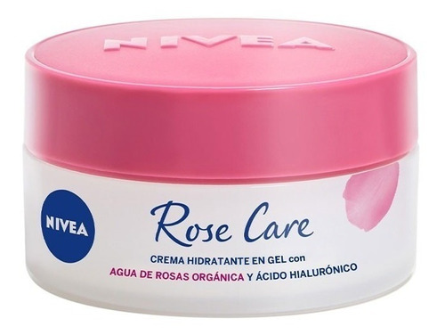 Nivea Rose Care Hidratante En Gel Todo Tipo De Piel X 50 Ml