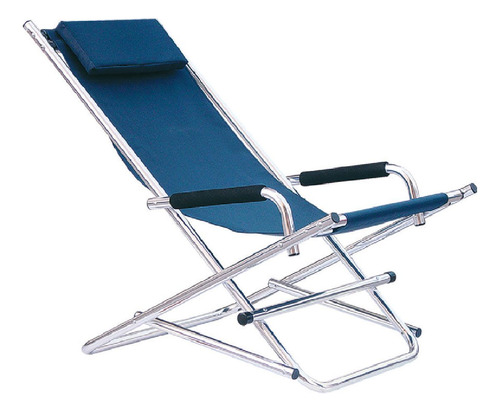 Reposera Sillon Hamaca Aluminio 100 Kg Camping Playa Broksol