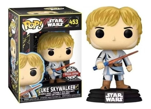 Boneco Funko Pop Star Wars Luke Skywalker - Exclusivo 453