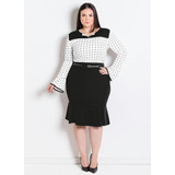 Conjunto Saia E Blusa Plus Size Evangélico Gg/g2/g3 Promoção